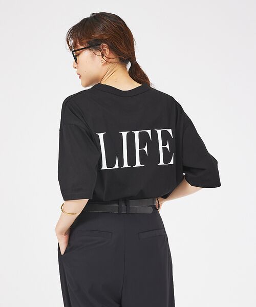qualite / カリテ Tシャツ | 【MARGAUX】PAZ/LIFE　ロゴTシャツ | 詳細5