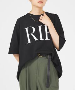 【MARGAUX】RIP/GIVE　ロゴTシャツ