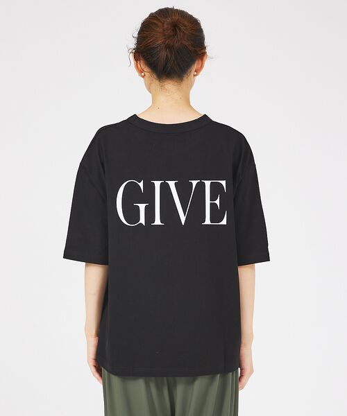 qualite / カリテ Tシャツ | 【MARGAUX】RIP/GIVE　ロゴTシャツ | 詳細6