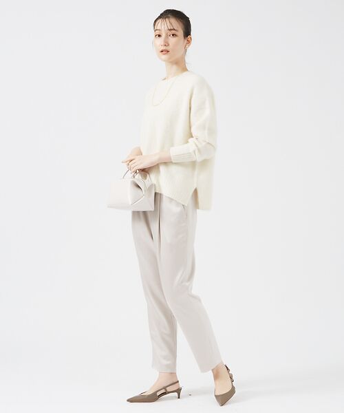 qualite / カリテ パンツ | アセテートサテンドロストパンツ | 詳細13