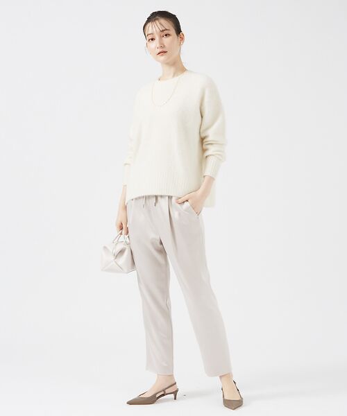 qualite / カリテ パンツ | アセテートサテンドロストパンツ | 詳細14