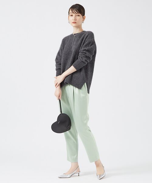qualite / カリテ パンツ | アセテートサテンドロストパンツ | 詳細17