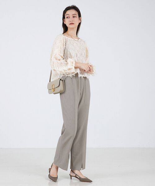 qualite / カリテ パンツ | 【WEB限定】2WAYストレッチセンターベンツパンツ | 詳細8