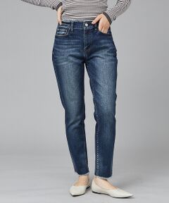 【Healthy denim】ミッドライズテーパード