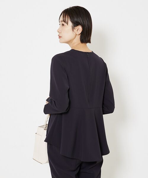 qualite / カリテ シャツ・ブラウス | ペプラムギャザーアシメブラウス/オケージョン/セレモニー | 詳細14