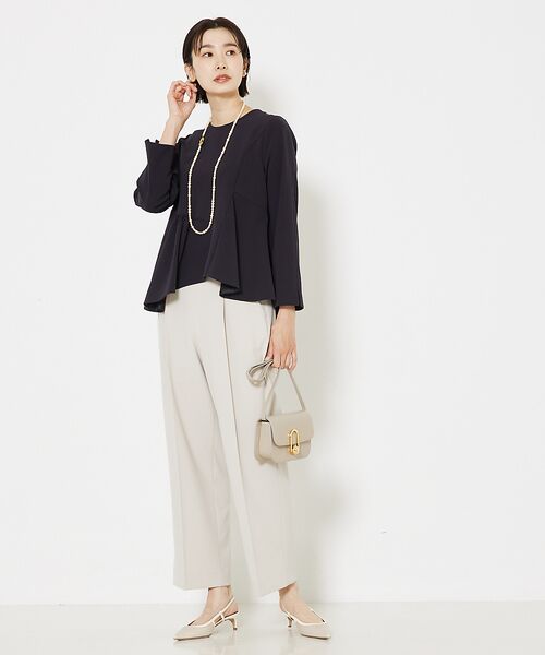 qualite / カリテ シャツ・ブラウス | ペプラムギャザーアシメブラウス/オケージョン/セレモニー | 詳細15