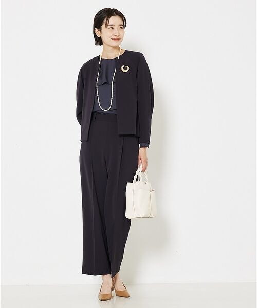 qualite / カリテ スラックス・ドレスパンツ | センタープレスストレートパンツ | 詳細21