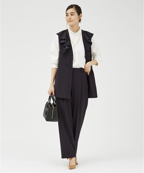 qualite / カリテ スラックス・ドレスパンツ | センタープレスストレートパンツ | 詳細23