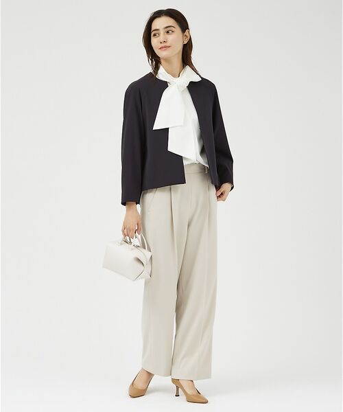 qualite / カリテ スラックス・ドレスパンツ | センタープレスストレートパンツ | 詳細28