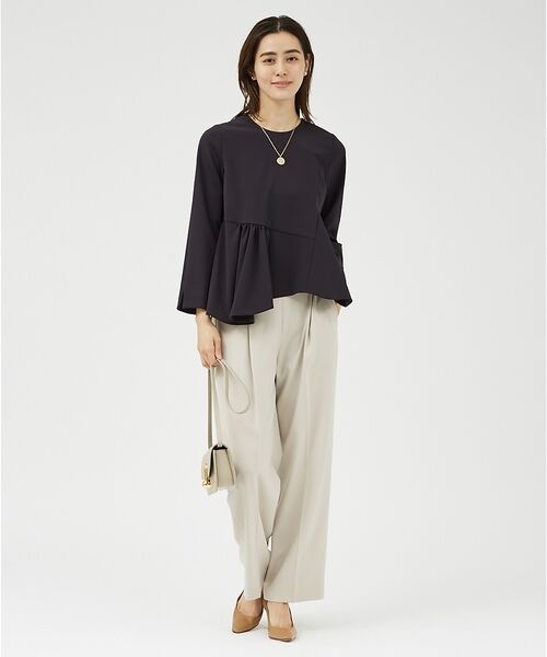 qualite / カリテ スラックス・ドレスパンツ | センタープレスストレートパンツ | 詳細29