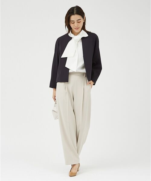 qualite / カリテ スラックス・ドレスパンツ | センタープレスストレートパンツ | 詳細30