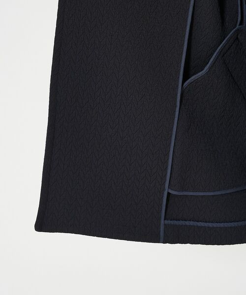 qualite / カリテ アウター | ヘリンボンジャガードコート | 詳細15