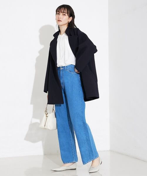 qualite / カリテ アウター | ヘリンボンジャガードコート | 詳細17