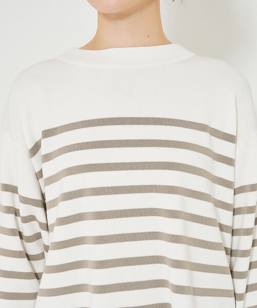 qualite / カリテ ニット・セーター | コットンストレッチハイネックニット | 詳細12