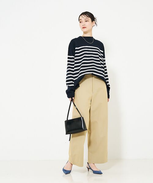 qualite / カリテ ニット・セーター | コットンストレッチハイネックニット | 詳細15