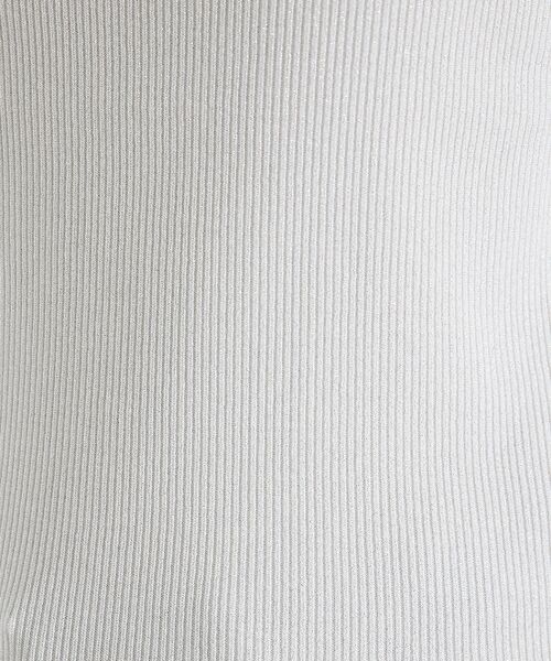 qualite / カリテ キャミソール・チューブトップ | ラメスクエアノースリーブニット | 詳細9