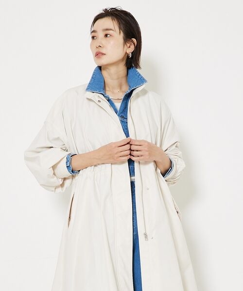 qualite / カリテ アウター | エアリーライトツイルコート | 詳細20