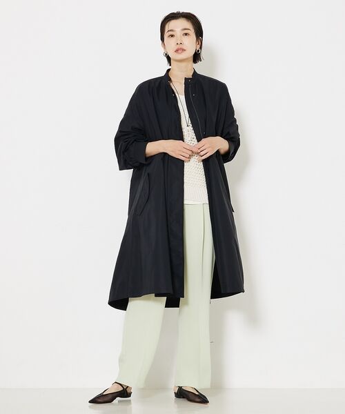 qualite / カリテ アウター | エアリーライトツイルコート | 詳細8