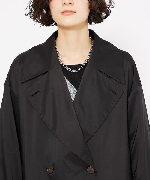 qualite / カリテ トレンチコート | ライトタフタコート | 詳細16