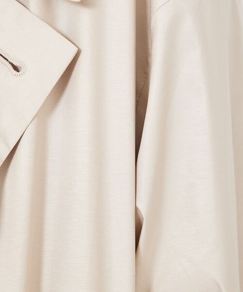 qualite / カリテ トレンチコート | ライトタフタコート | 詳細25