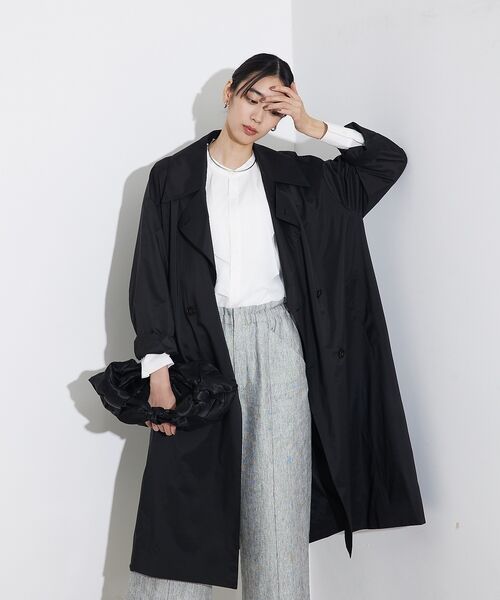 qualite / カリテ トレンチコート | ライトタフタコート | 詳細27