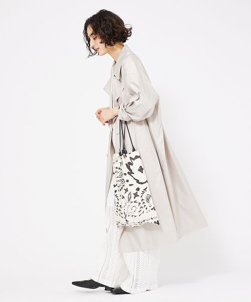 qualite / カリテ トレンチコート | ライトタフタコート | 詳細24