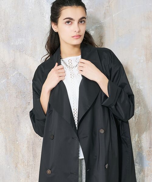 qualite / カリテ トレンチコート | ライトタフタコート | 詳細28