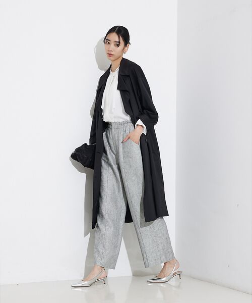 qualite / カリテ トレンチコート | ライトタフタコート | 詳細29
