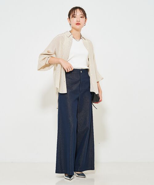 qualite / カリテ シャツ・ブラウス | カシュクールレギュラーシャツ | 詳細11