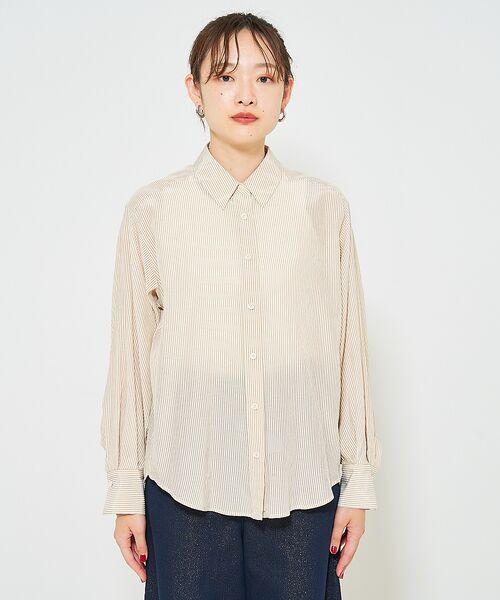 qualite / カリテ シャツ・ブラウス | カシュクールレギュラーシャツ | 詳細3