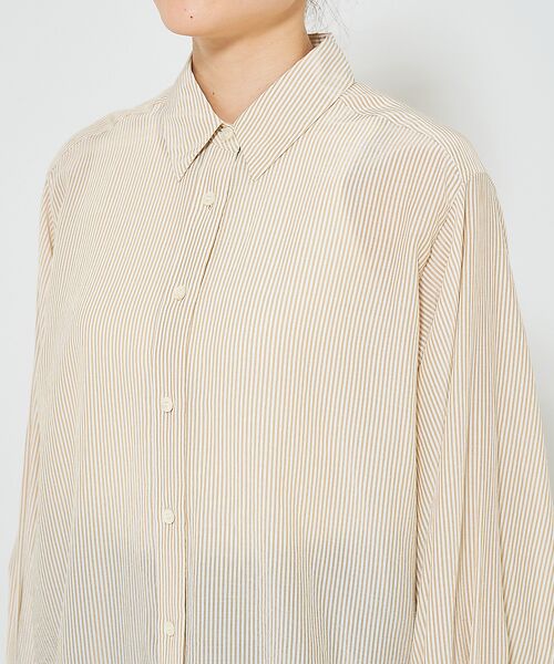 qualite / カリテ シャツ・ブラウス | カシュクールレギュラーシャツ | 詳細7