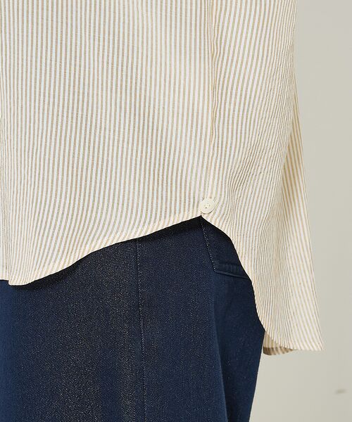 qualite / カリテ シャツ・ブラウス | カシュクールレギュラーシャツ | 詳細9