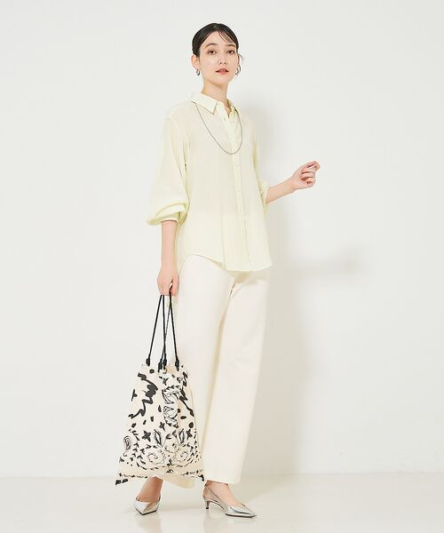 qualite / カリテ シャツ・ブラウス | カシュクールレギュラーシャツ | 詳細12