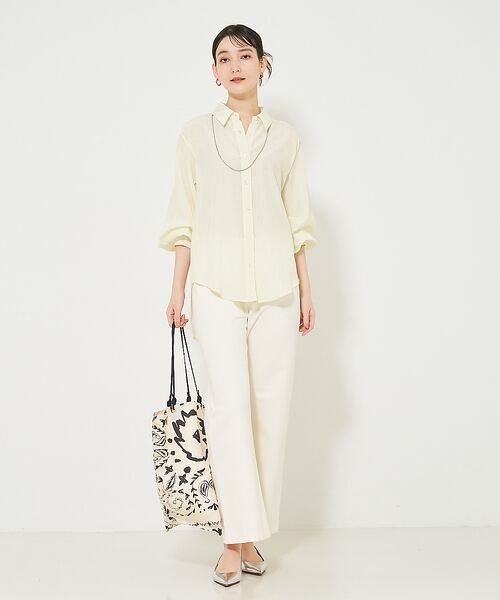 qualite / カリテ シャツ・ブラウス | カシュクールレギュラーシャツ | 詳細13