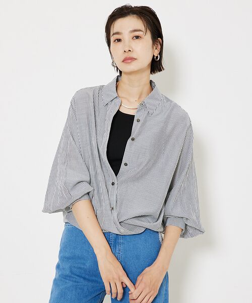 qualite / カリテ シャツ・ブラウス | カシュクールレギュラーシャツ | 詳細25