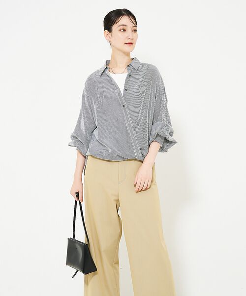 qualite / カリテ シャツ・ブラウス | カシュクールレギュラーシャツ | 詳細29