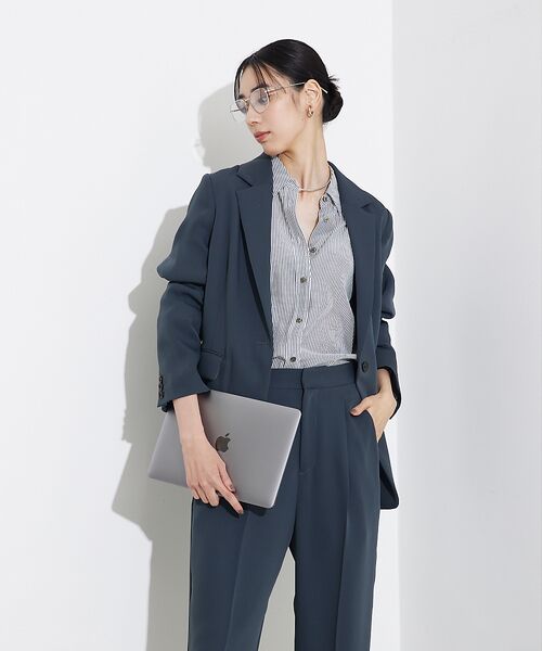 qualite / カリテ シャツ・ブラウス | カシュクールレギュラーシャツ | 詳細20