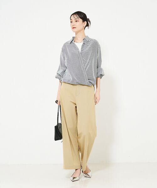 qualite / カリテ シャツ・ブラウス | カシュクールレギュラーシャツ | 詳細22