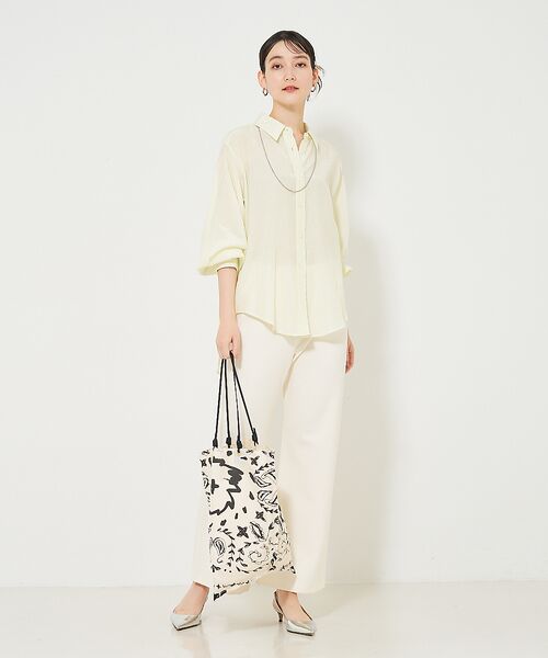 qualite / カリテ シャツ・ブラウス | カシュクールレギュラーシャツ | 詳細24