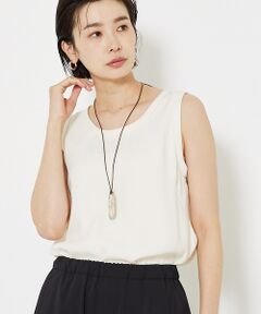 qualite / カリテ キャミソール・チューブトップ | トルコサテンノースリーブ