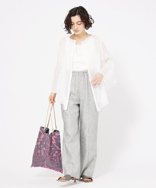 qualite / カリテ シャツ・ブラウス | ランダムプリーツフレアーブラウス | 詳細5