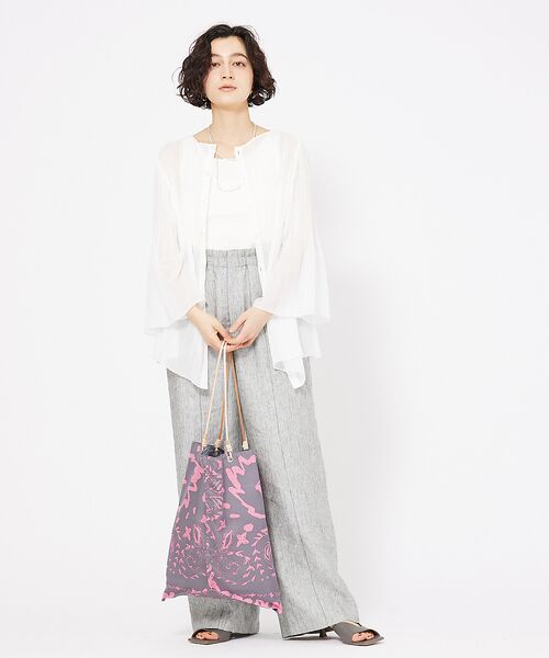 qualite / カリテ シャツ・ブラウス | ランダムプリーツフレアーブラウス | 詳細8