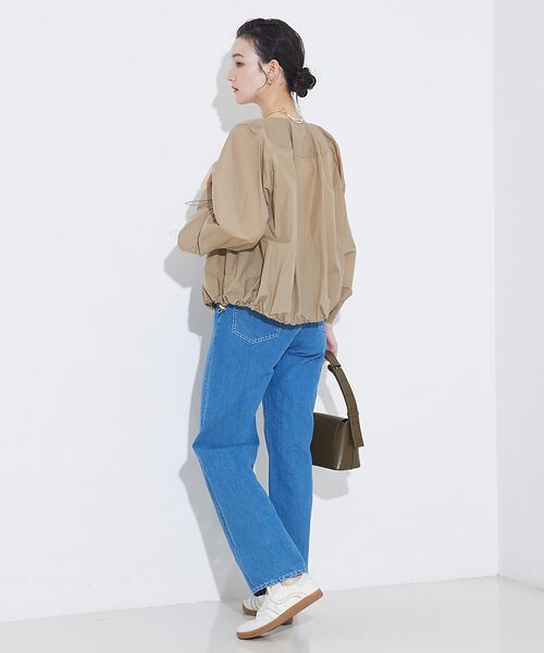 qualite / カリテ ブルゾン | スリーブドロストブルゾン | 詳細9