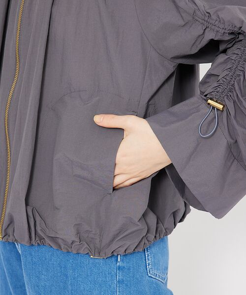 qualite / カリテ ブルゾン | スリーブドロストブルゾン | 詳細11