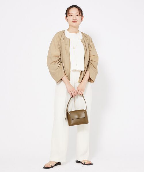 qualite / カリテ ブルゾン | スリーブドロストブルゾン | 詳細26