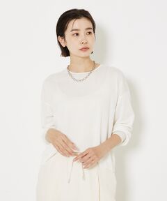 qualite / カリテ ニット・セーター | コットンナイロンハイゲージニット