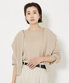 qualite / カリテ ニット・セーター | コットンナイロンハイゲージニット