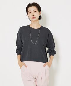 qualite / カリテ ニット・セーター | コットンナイロンハイゲージニット