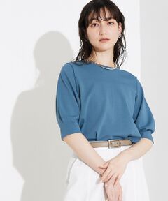 qualite / カリテ ニット・セーター | レーヨンストレッチボートネックニット