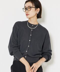 qualite / カリテ カーディガン・ボレロ | コットンナイロンハイゲージニットカーデ